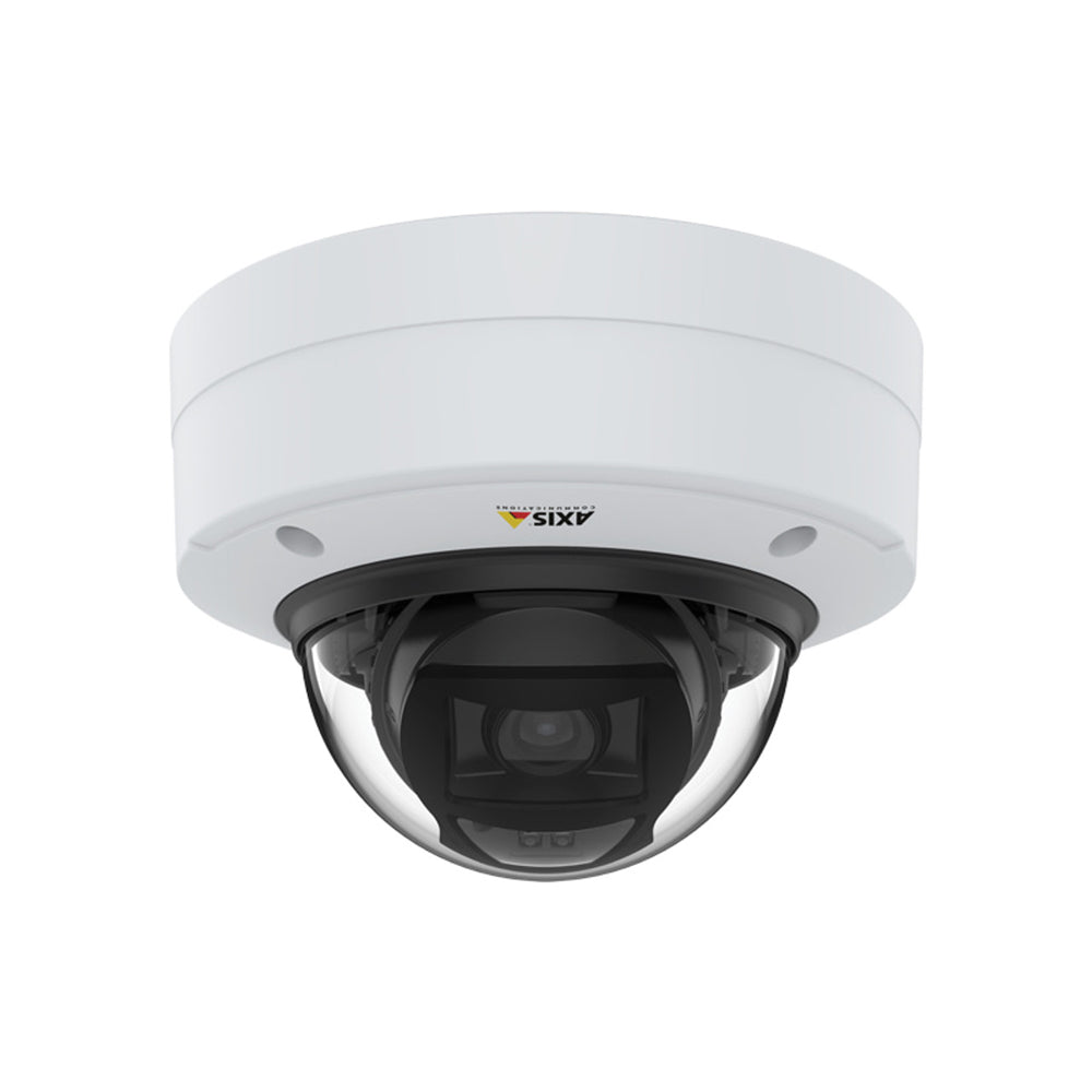 Axis 02047-001 P3245-LVE Network Camera Streamlined Outdoor-Ready HDTV 1080p Fixed Dome for Any Light Conditions
