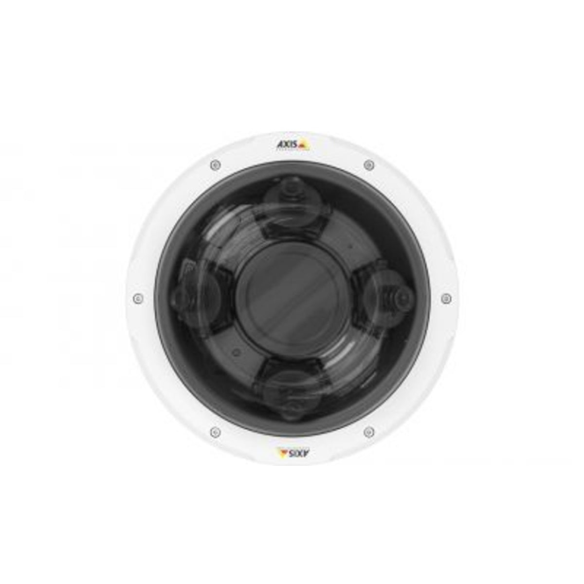 Axis 0815-001 P3707-PE 8MP Outdoor Dome Camera w/ 4 Sensors, 2.8-6mm