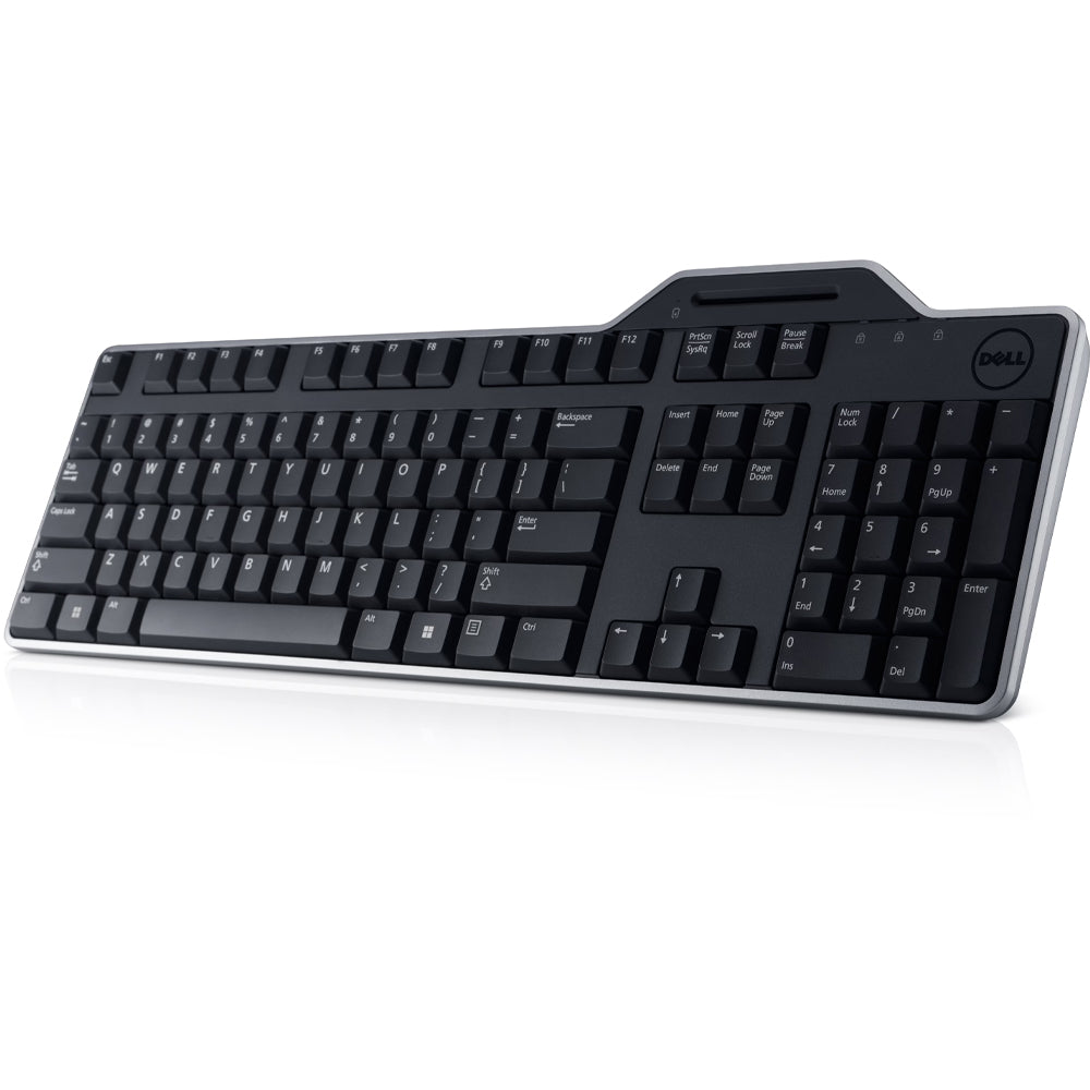 Dell 0R4F7T KB813 USB Keyboard with Smart Card Reader
