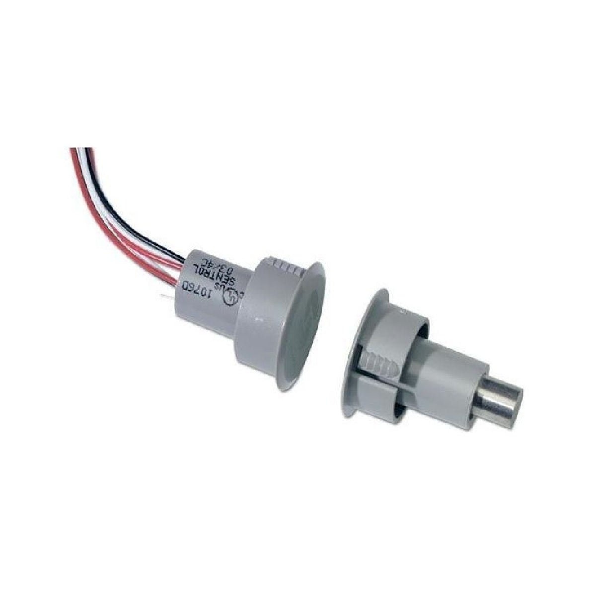 GE Security Interlogix, 1078W-G, Recessed Steel Door Contact w/ Wire Leads