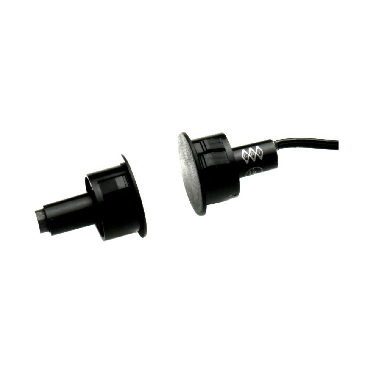 GRI 199-12WG-G 10 Pack Steel Door Recessed Switch Set, 3/4" Gap DPDT, Gray