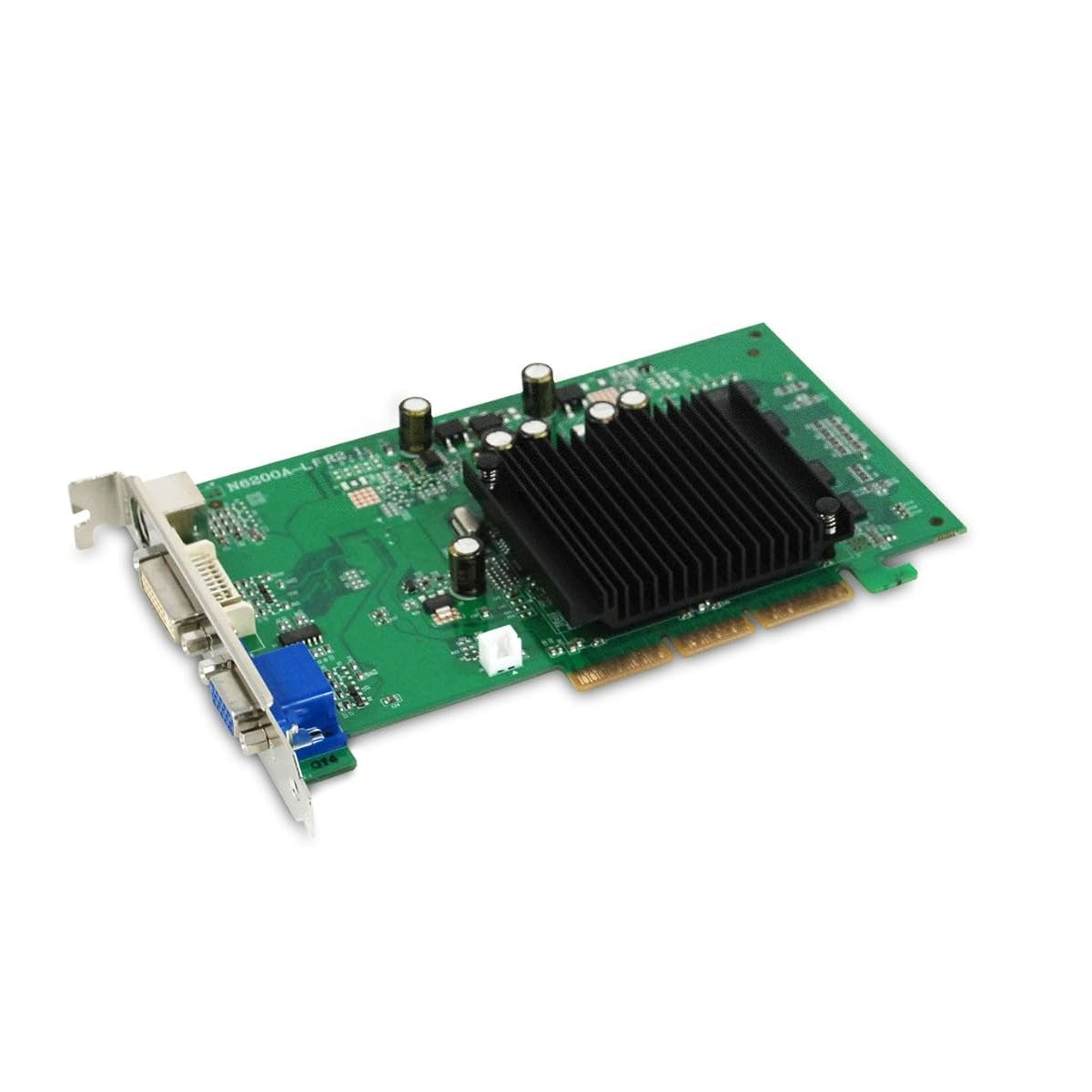 EVGA 256-A8-N341-LX e-GeForce 6200 256MB DDR2 AGP Graphics Card_x000D_