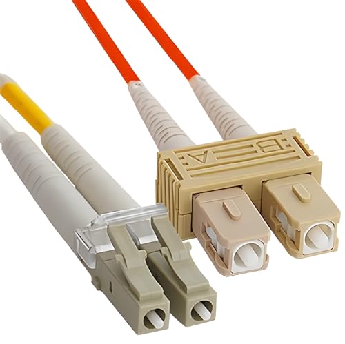 ICC ICFOJ2M702 Duplex 50-Micron MM Fiber Patch Cable, 2 Meter