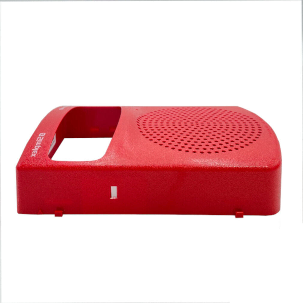 Simplex TrueAlert 49SVC-WRS Wall Mount Addressable Speaker Cover w/ Logo Only