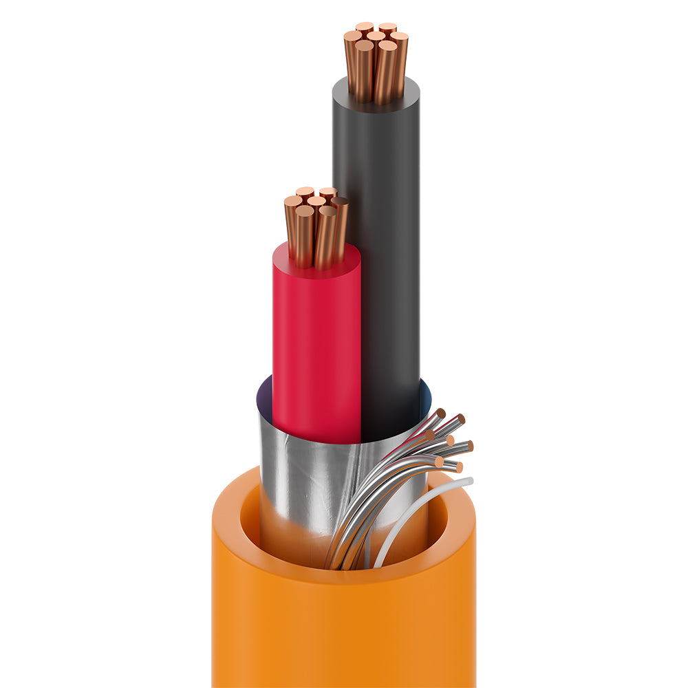 Belden 6500FE 009 22/2C Shielded Commercial Security/Sound Cable, 877U1000