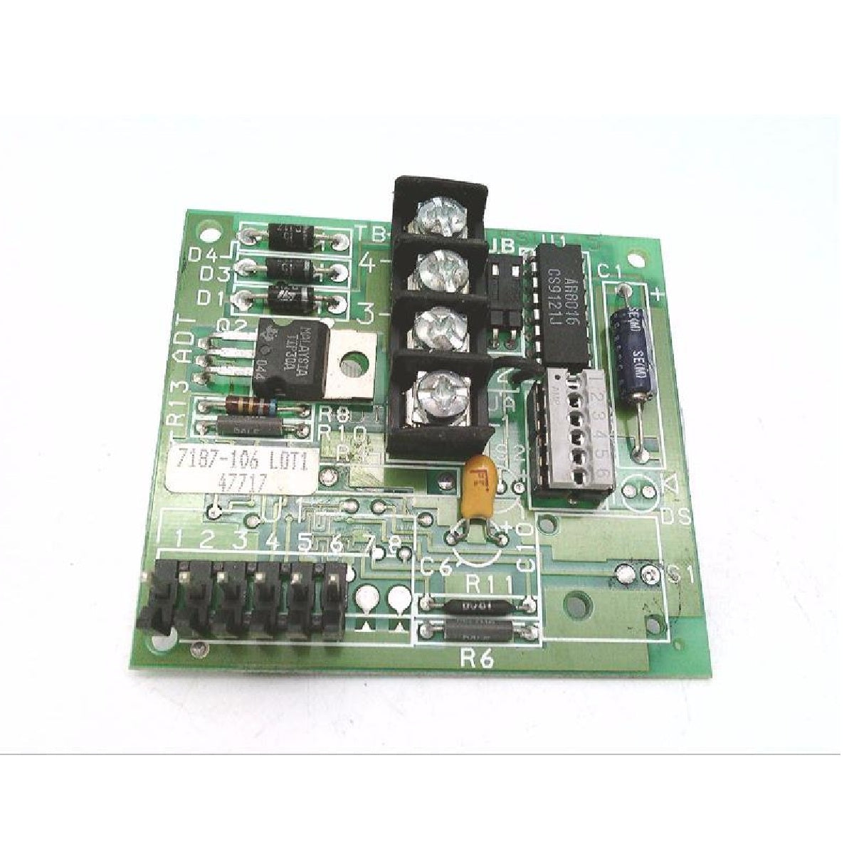 Tyco 7187-106 PC Board PLC/Add-On Board by ADT