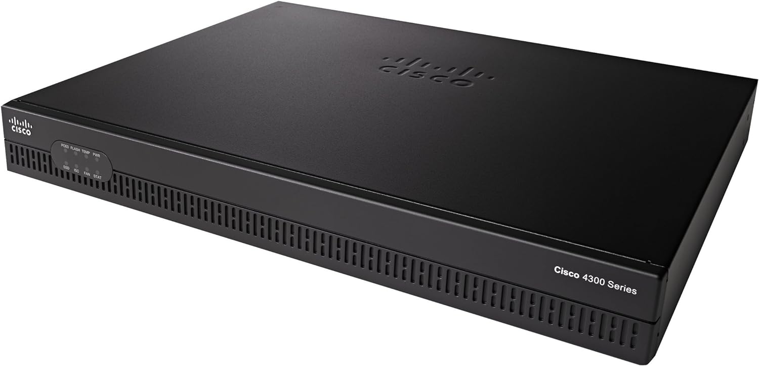 Cisco ISR4321-V/K9-RF ISR 4321 Integrated Services Router w/ PVDM4-32