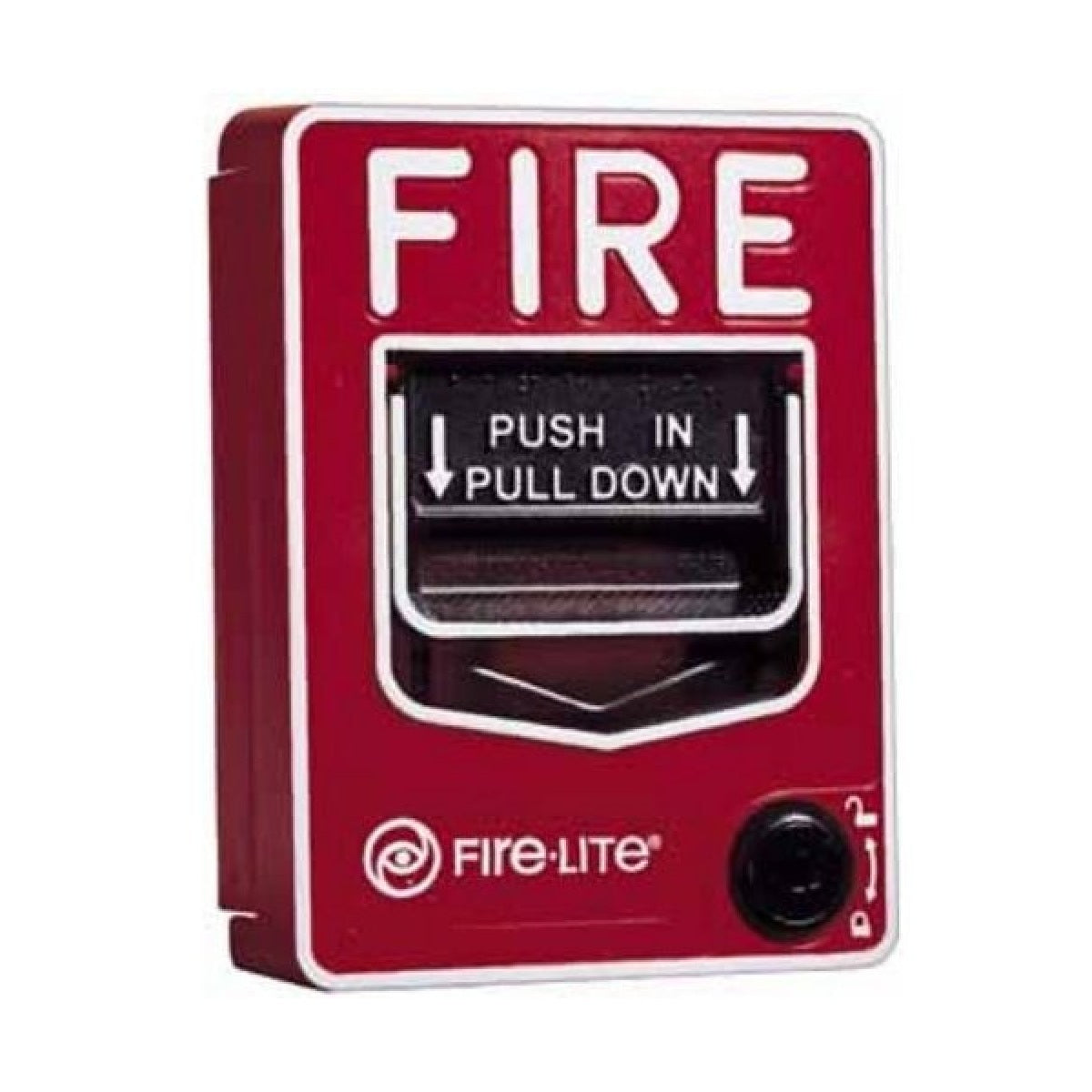 Fire-Lite BG-12LR Dual-Action Agent Release Station, Durable Polycarbonate