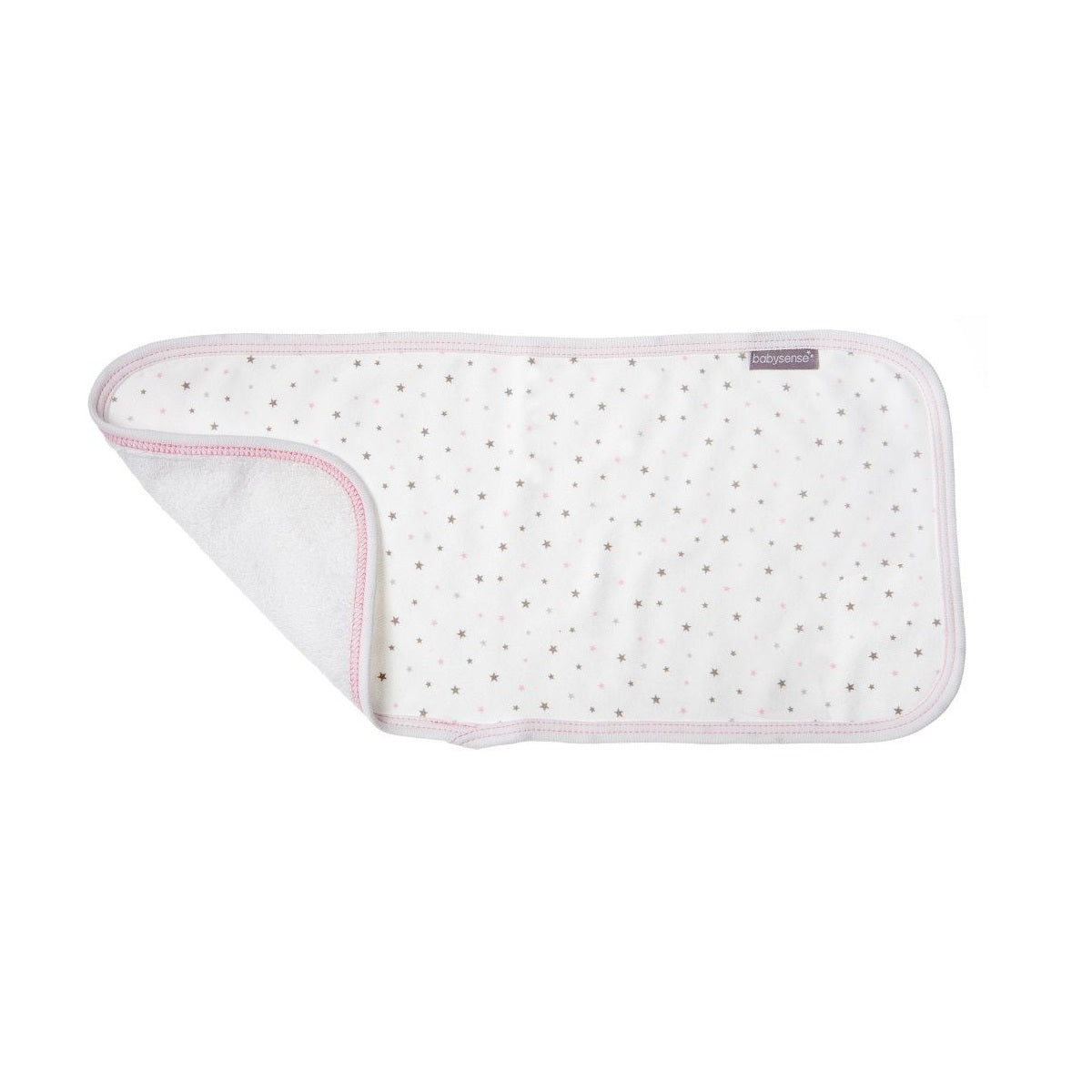 Babysense BYSE-BURPSET-PINK- Burp Cloth Set - Pink ( Pack of 45 )