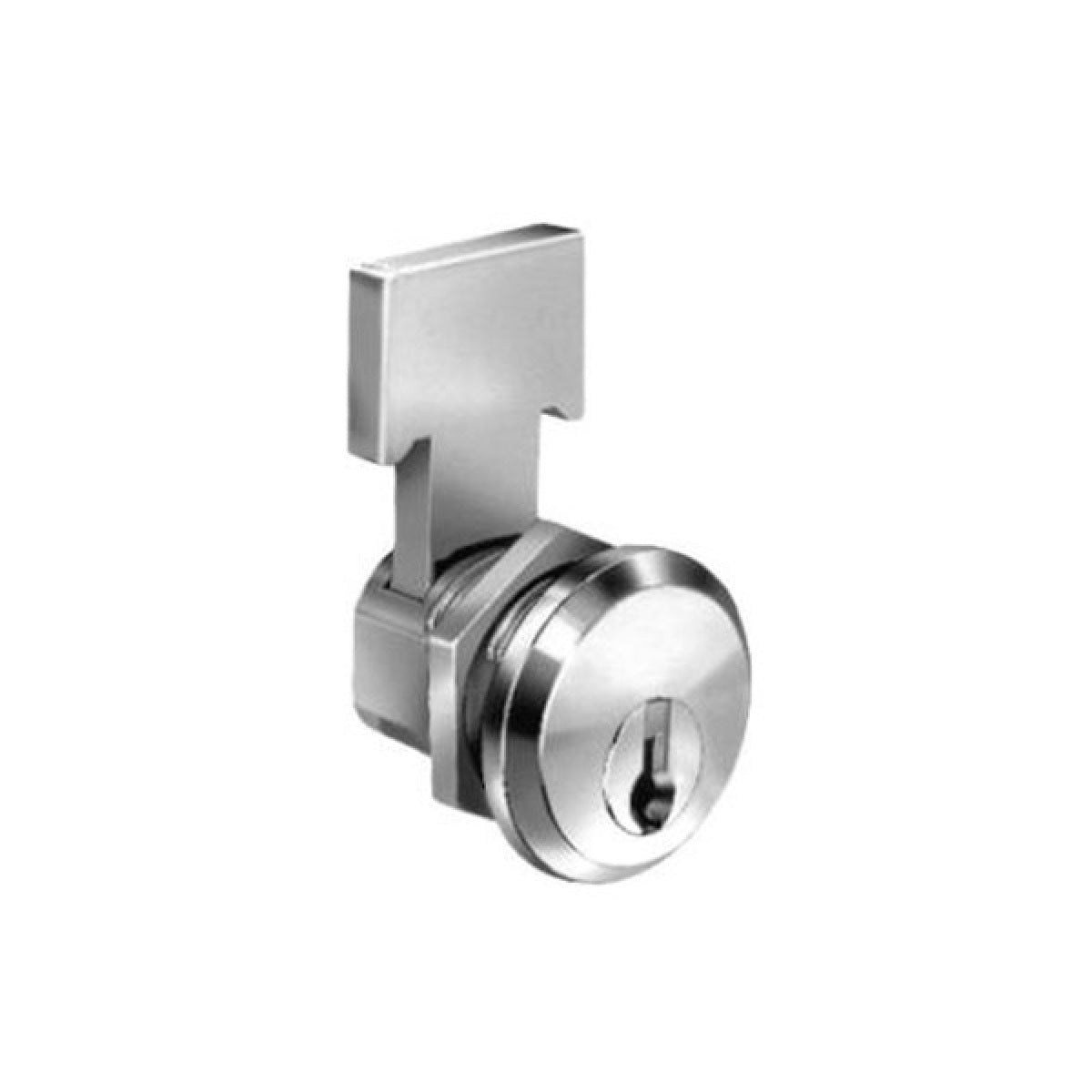 Compx C8137-26D Drawer Lock, Pin Tumbler, Dull Chrome