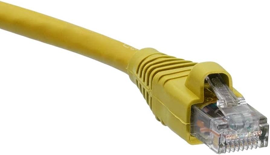 Leviton CAT 62460-10Y eXtreme 6+ Standard Patch Cord, CAT 6, 10-Foot Length