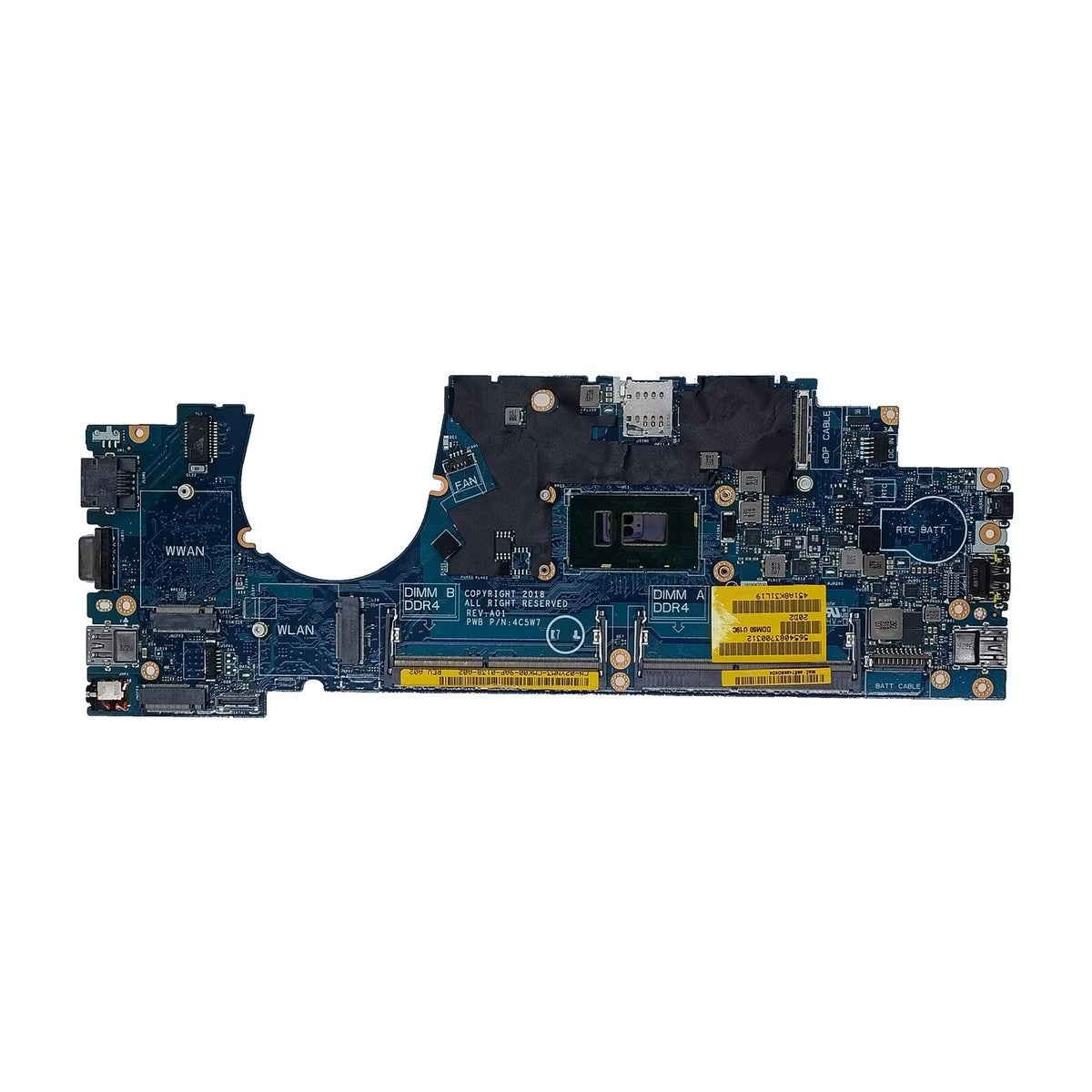 Dell Latitude 029H1V-MBD 5290 Core I5-8250 DDR4 Laptop Motherboard