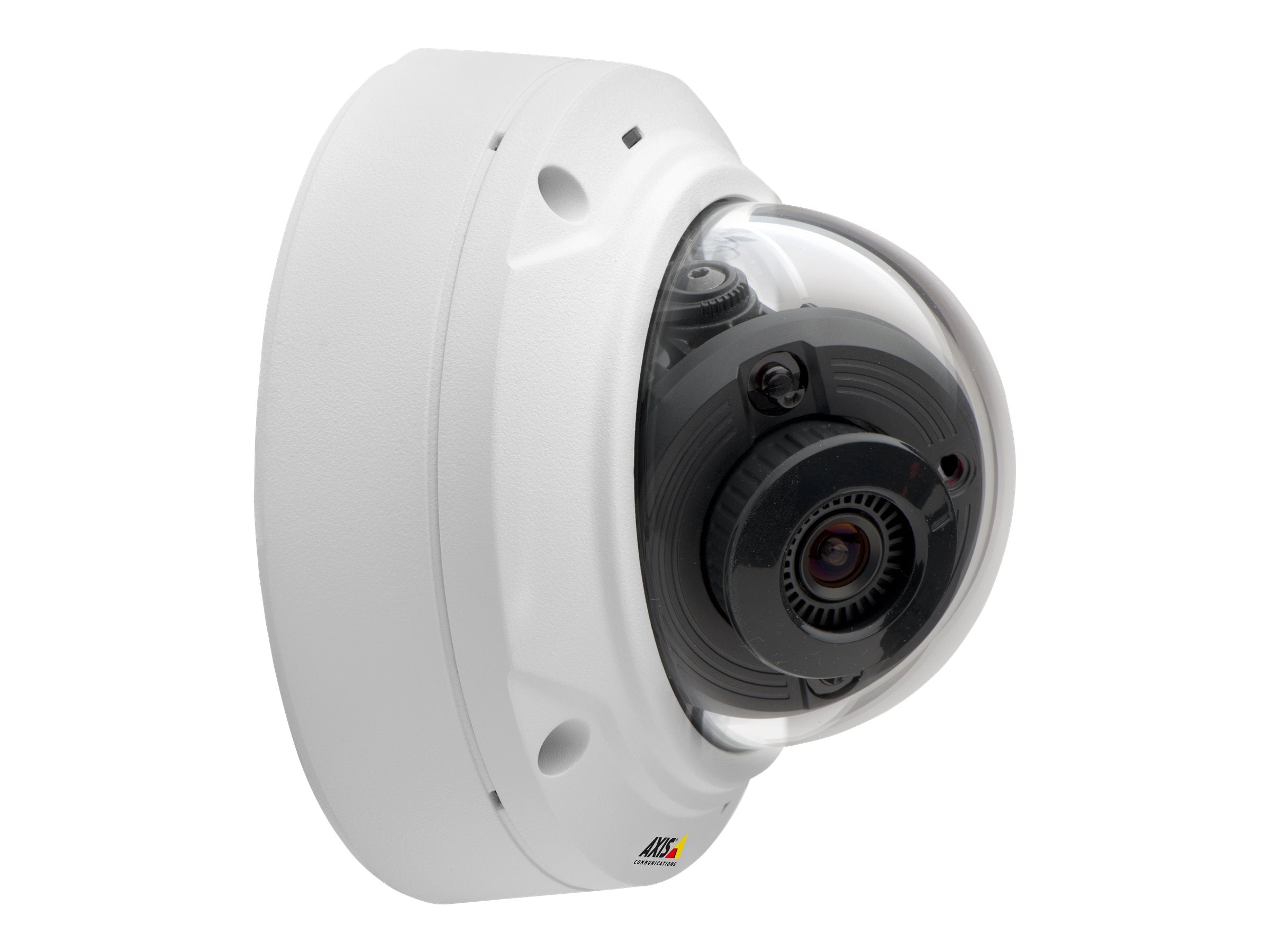 Axis 0535-001 IR Outdoor Mini Dome IP Camera, White