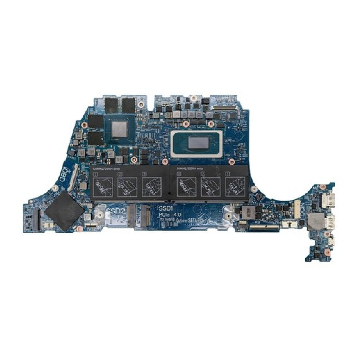 Dell Precision 0GPDT3-MBD 3510 Core i5-6300HQ DDR4 2GB AMD GPU Laptop Motherboard