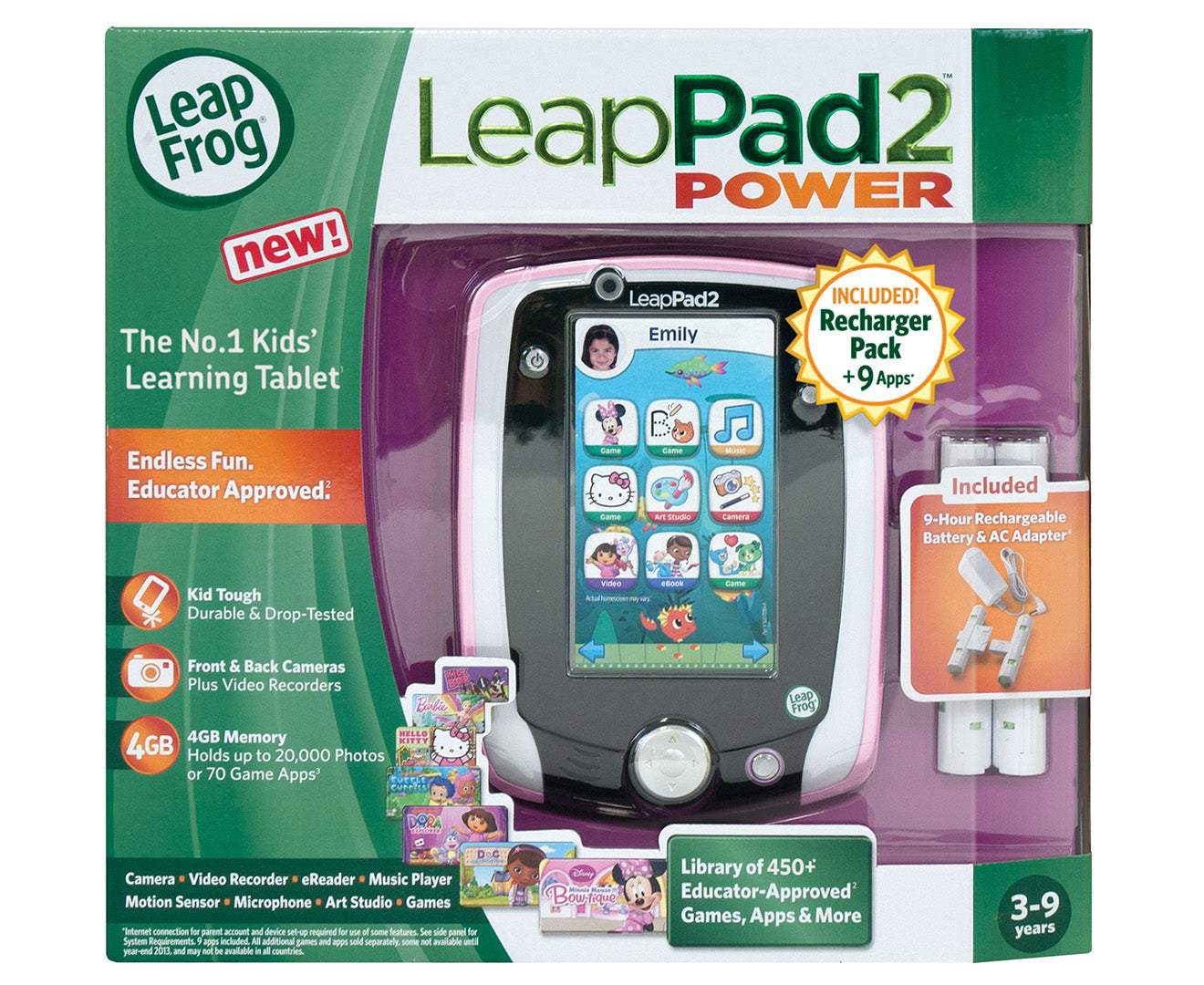 LeapFrog LeapPad2 Educational Learning System, Pink 33275