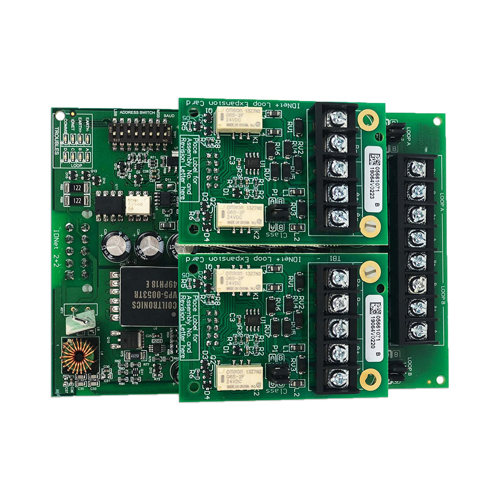 Simplex 4010-9929 IDNET 2+2 250 Point Capacity 4 Loop Module