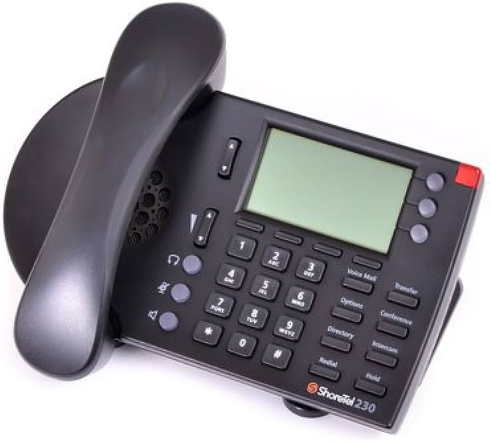 Shoretel IP 230-B 3-Line VoIP Business Phone 630-1026-03