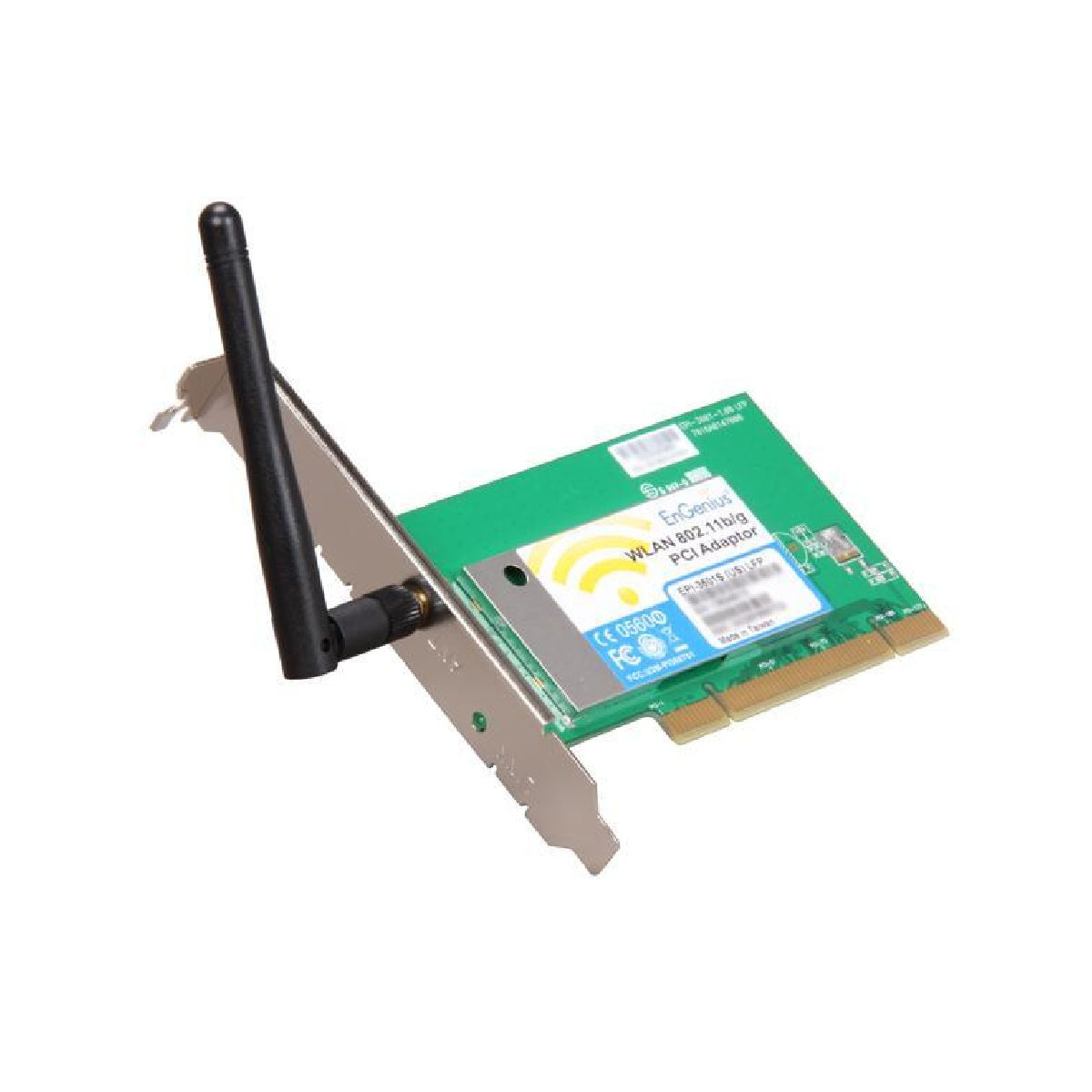 EnGenius EPI-3601S Wireless PCI Adapter w/ High 600mW RF Power & SuperG 108Mbps & Removable Antenna