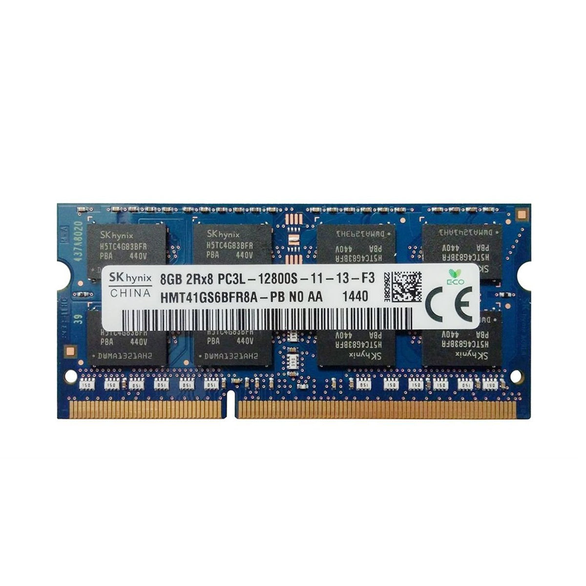 SK Hynix HMT41GS6BFR8A-PB-RAM 8GB 2Rx8 PC3L-12800S DDR3 Laptop Memory