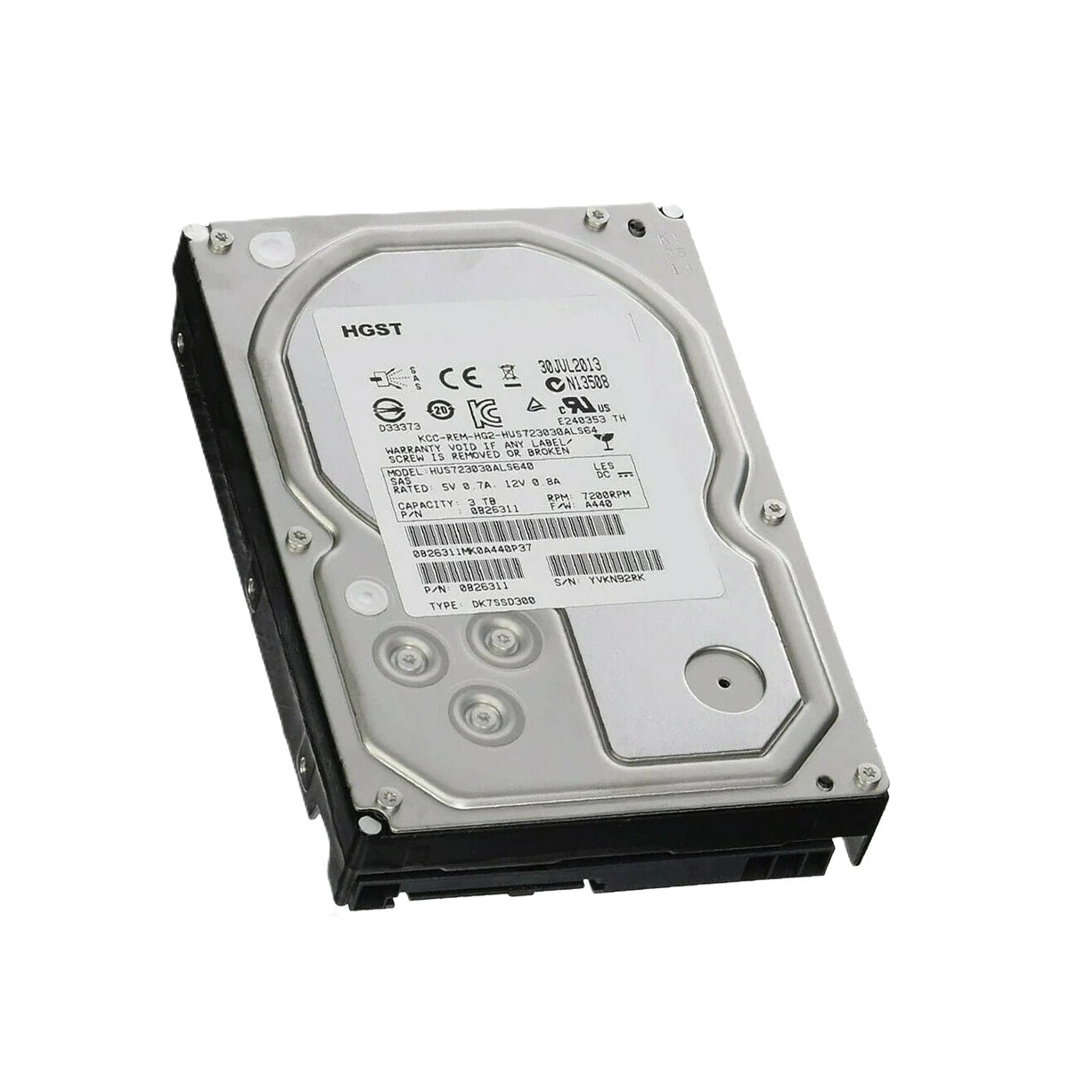 Hitachi HUA723020ALA640 2TB 7200 RPM SATA 6.0Gbs Hard Drive (Pack of 10)