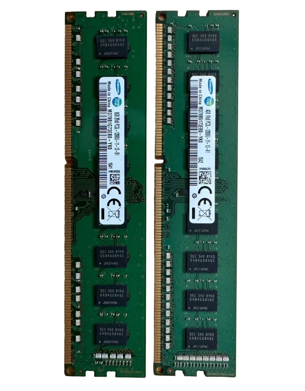 Samsung M378B5173EB0-YK0 4GB PC3L 12800 DDR3 1600MHz Desktop Memory