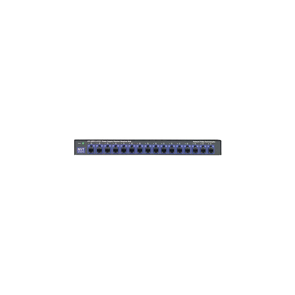 NVT NV-16PS13-PVD 16-Channel Power Supply Passive Video Receiver Hub