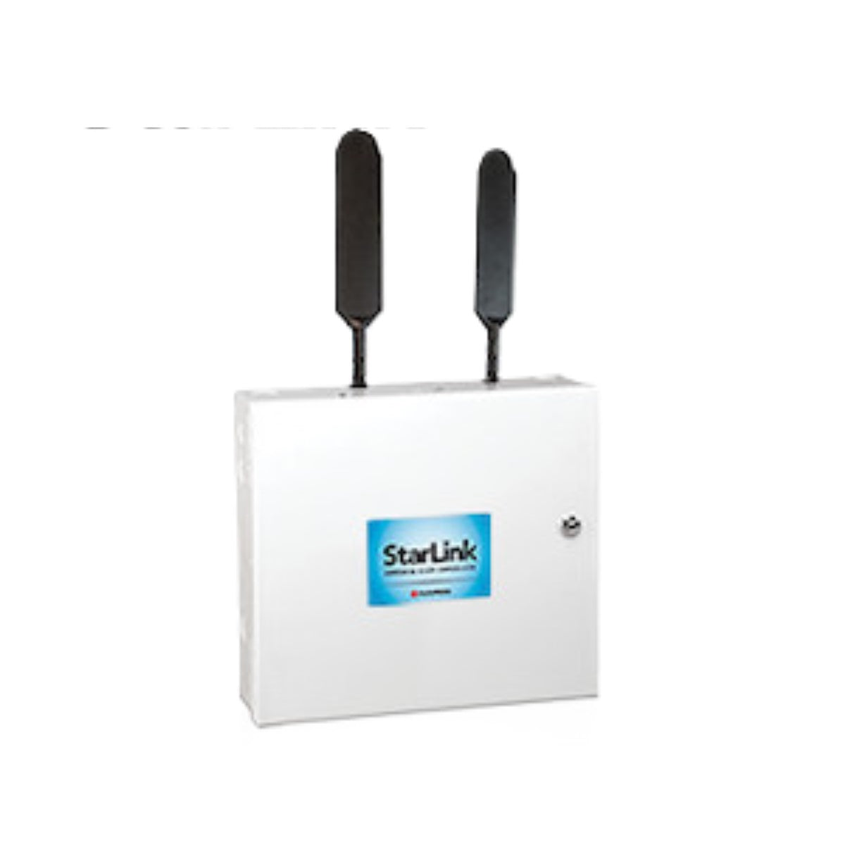 StarLink Universal Mercantile Metal Dual Path Cell/IP Intrusion Communicator. Connected By Verizon LTE Low Current Draw, Panel-powered Technology. No Extra Power Supply Or Conduit Required.