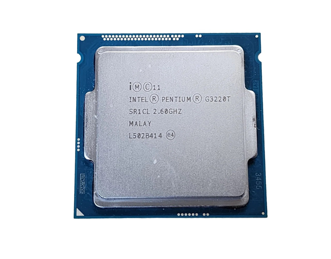 Intel SR1CL Pentium G3220T Dual-Core 2.60GHz 5.00GT/s Desktop Processor, DMI2 3MB L3 Cache with Socket LGA1150