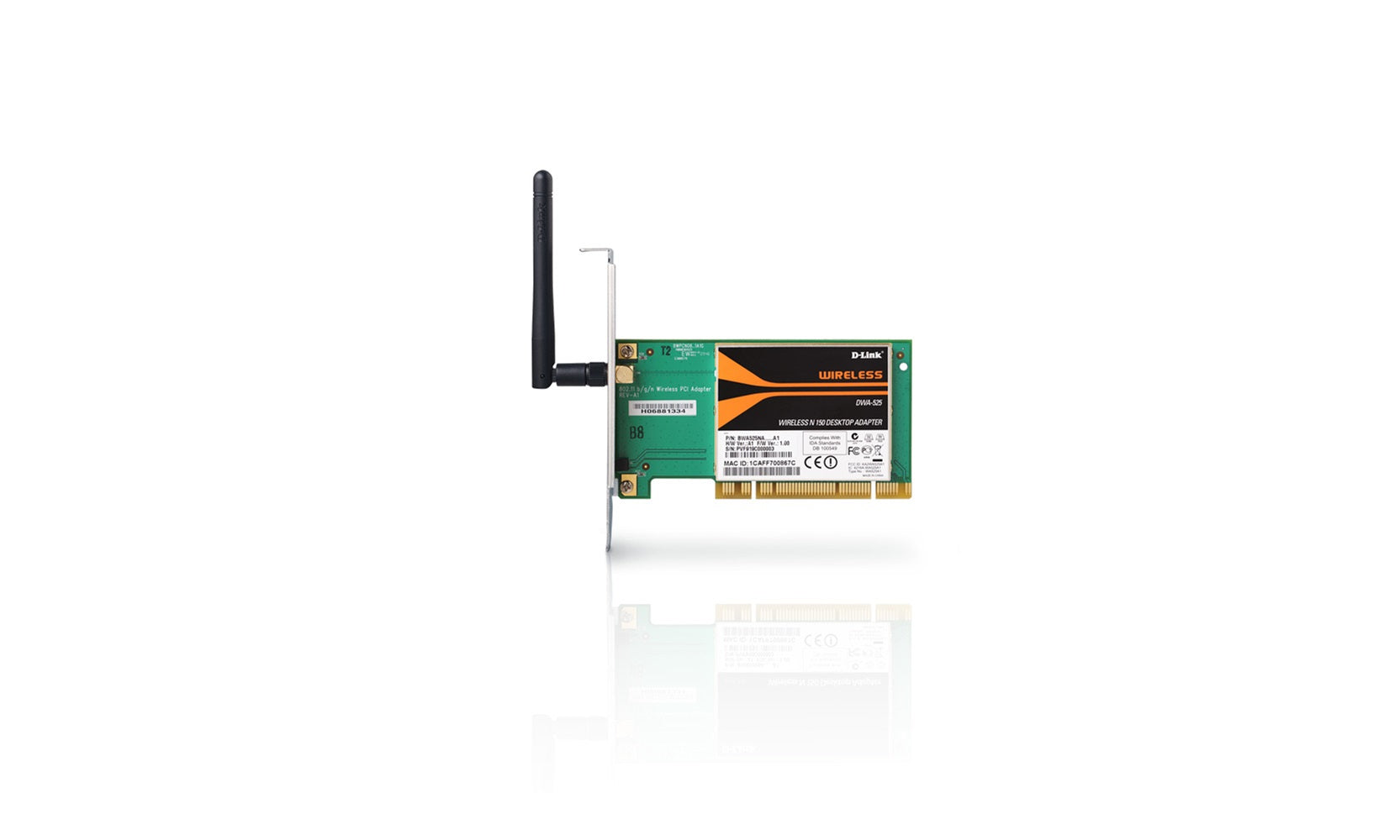 D-Link DWA-525 Wireless N 150 PCI Network Adapter