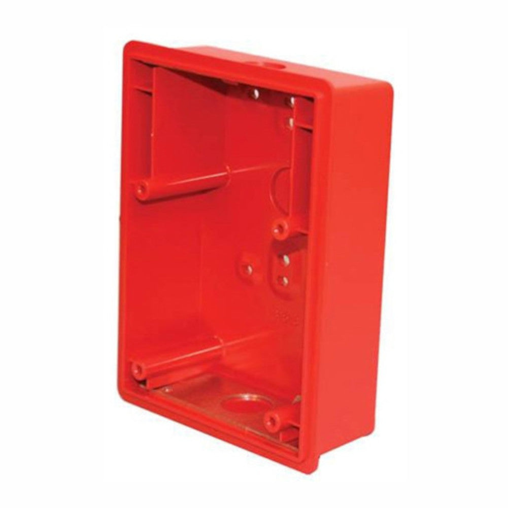 Wheelock E50SSB-R Backbox Surface for E50 Speaker/Strobe, Red
