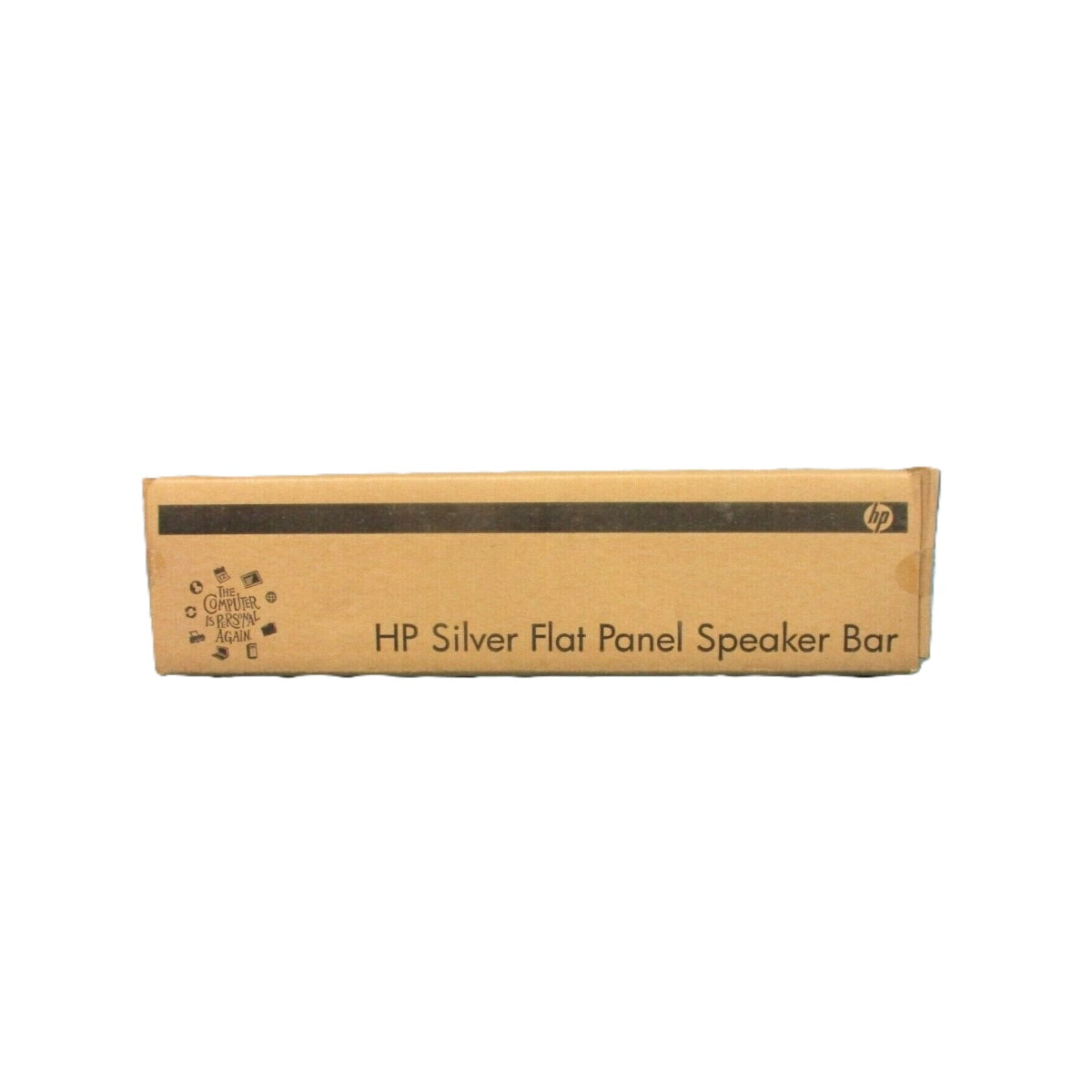 HP EE418-61001 Silver Flat Panel Speaker Bar