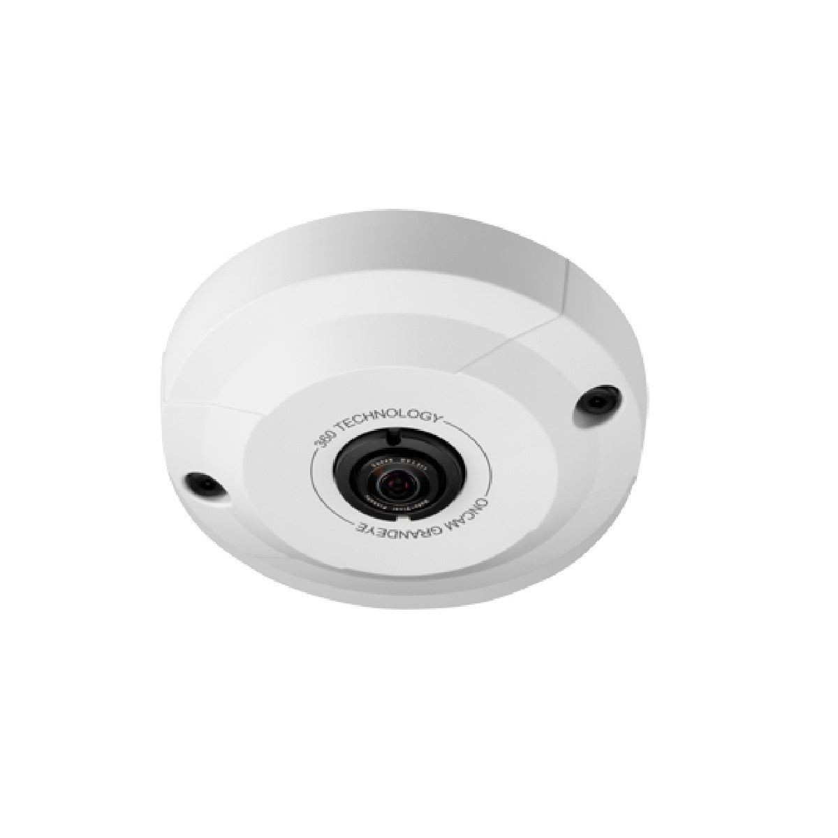 Pelco EVO-05LID 5 Megapixel Evolution Mini 360° Indoor Surface Mount Camera, White