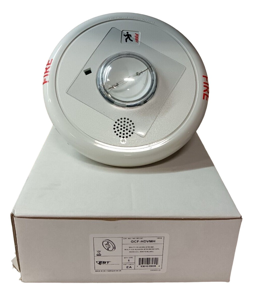 Edwards Signaling GCF-HDVMH Genesis Ceiling/Wall Multi-Candela Horn Strobe
