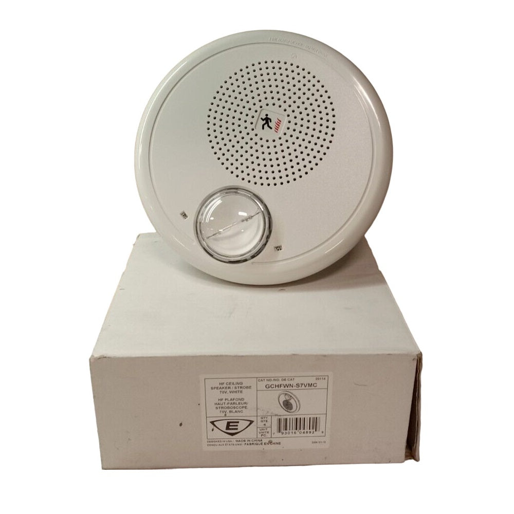 Edwards Signaling GCHFWN-S7VMC Genesis GC Series High Fidelity Speaker Strobe