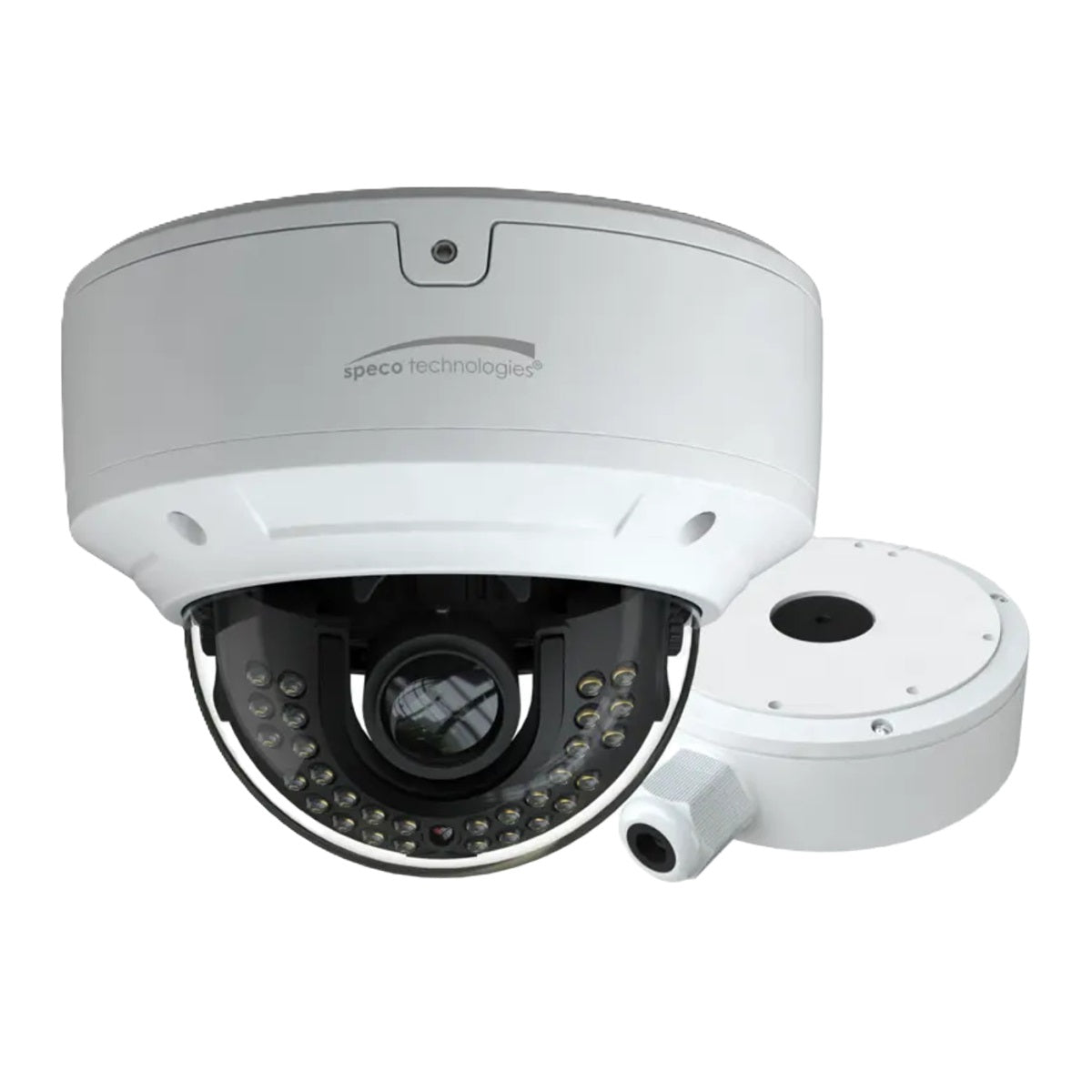 Speco Technologies H8D6M 8MP Outdoor HD Analog Dome Camera with Night Vision & 2.8-12mm Lens