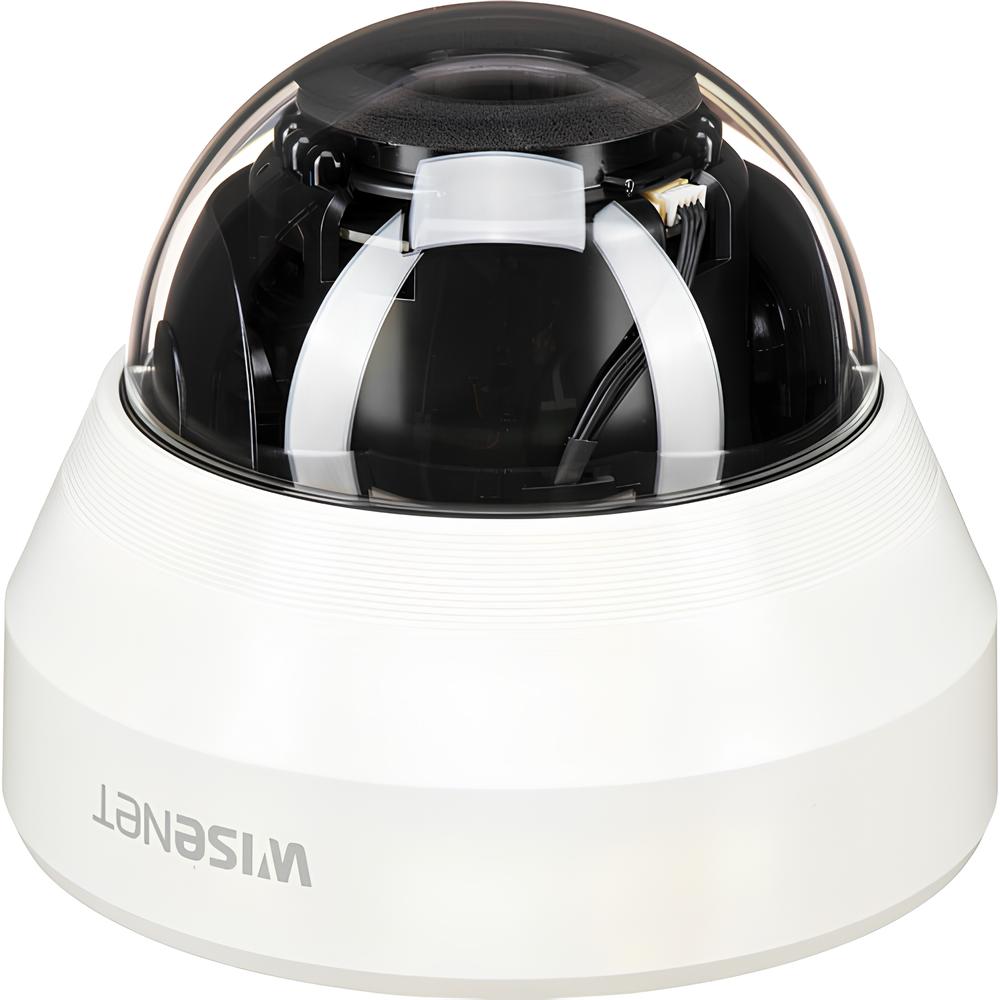 Hanwha Techwin HCD-6070R 2MP Analog HD IR Dome Camera, 3.2-10mm Varifocal Lens, Manual Focus, Ivory
