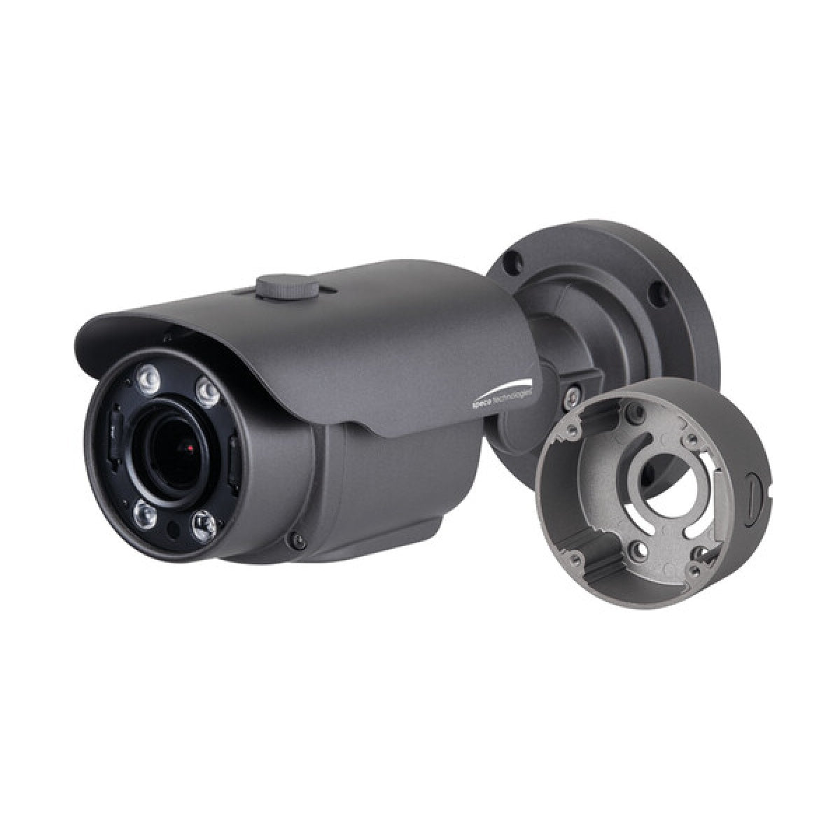 Speco Technologies HFB4M 4MP IR Outdoor Bullet HD-TVI Security Camera with Junction Box and Motorized Lens