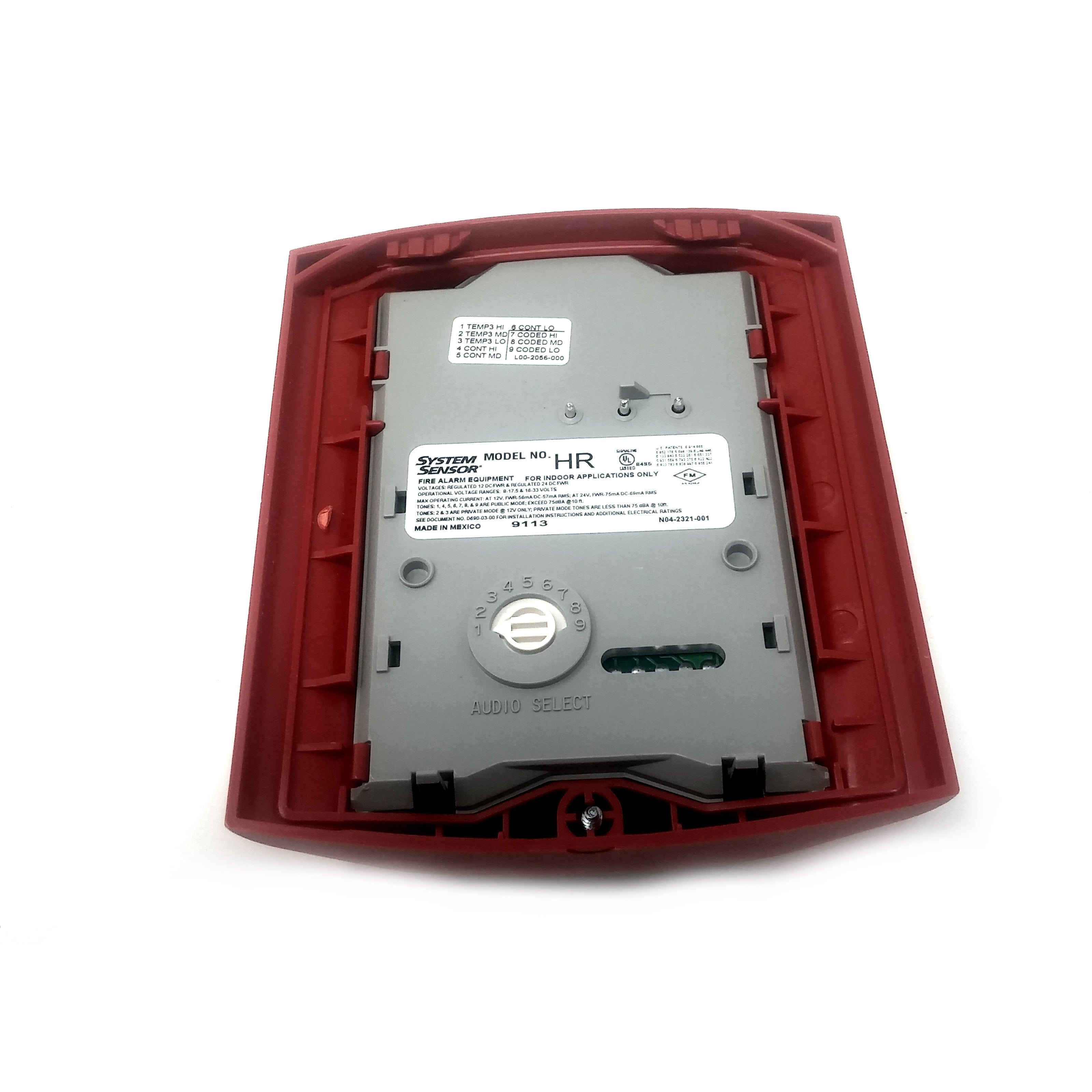 System Sensor HR Red Horn/Sounder