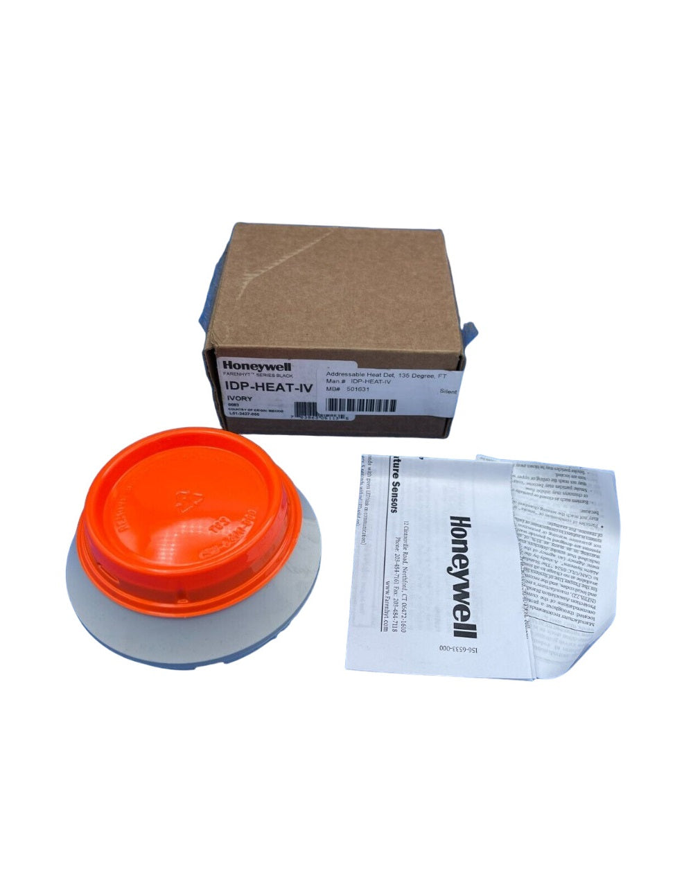 Honeywell IDP-HEAT-IV Low-Profile Intelligent Thermal Heat Detector