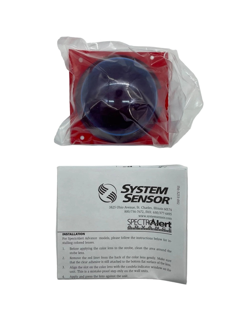 System Sensor LENS-BC Blue Lens