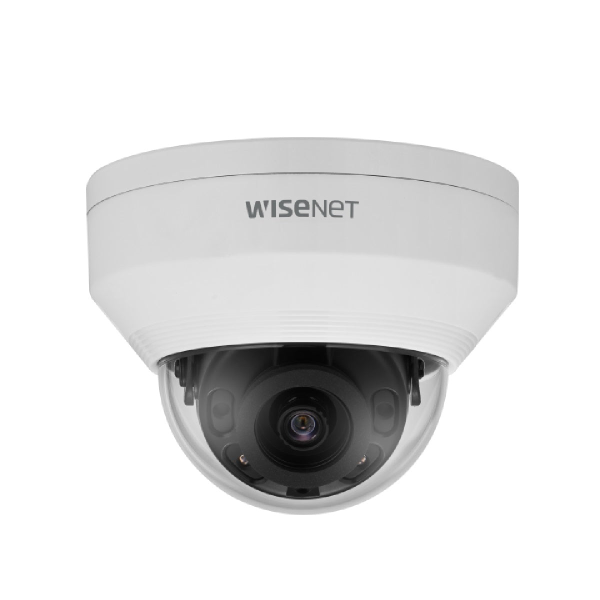 Hanwha LNV-6032R L-Series 2MP IR Vandal Dome IP Camera, 6mm Fixed Lens, White
