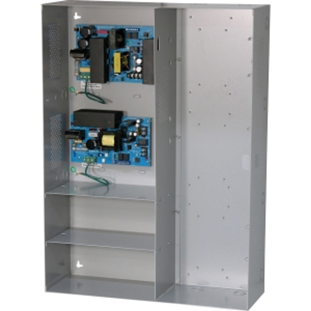 Altronix MAXIMAL37E Power Supply/Charger, Expandable, 1 P/S 12/24VDC @ 6A & 1 P/S 24VDC @ 10A, 115VAC, BC800 Enclosure