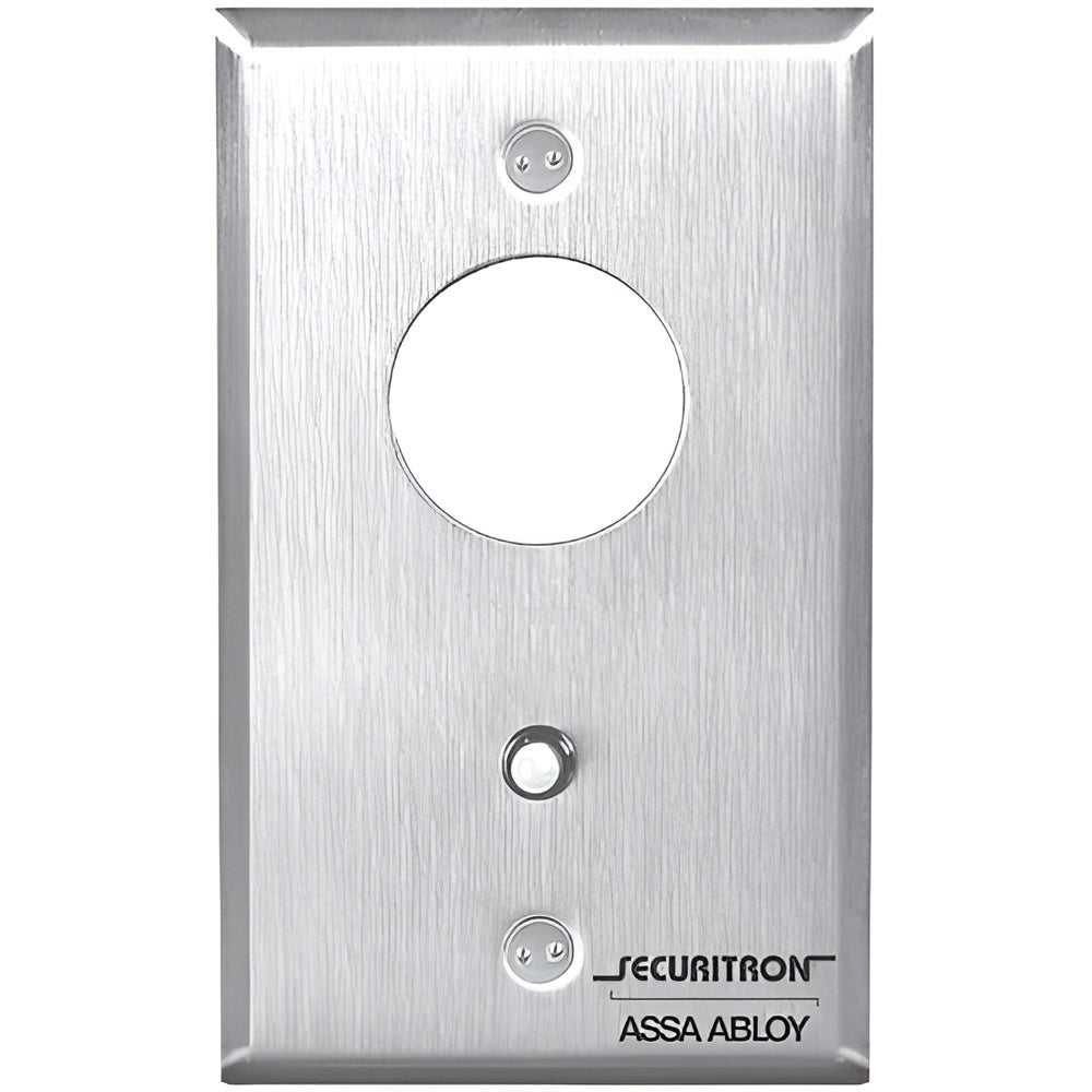 Securitron MKA2 MK Series Mortise Key Switch, DPDT Alternate, Double Gang