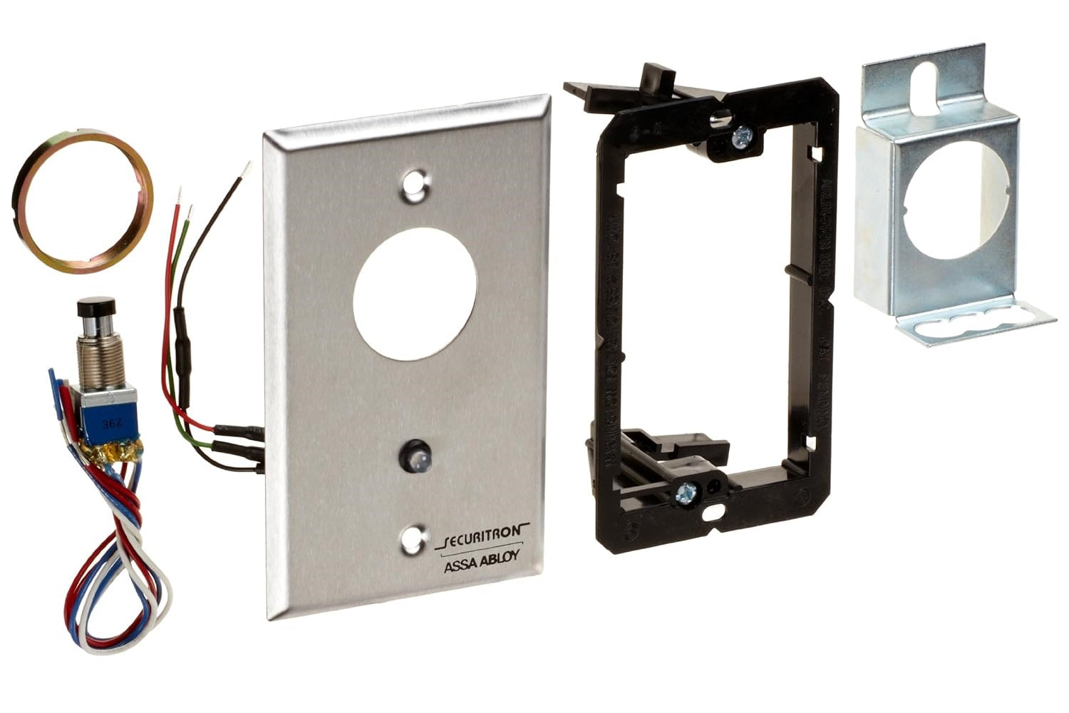 Securitron MKA2 MK Series Mortise Key Switch, DPDT Alternate, Double Gang