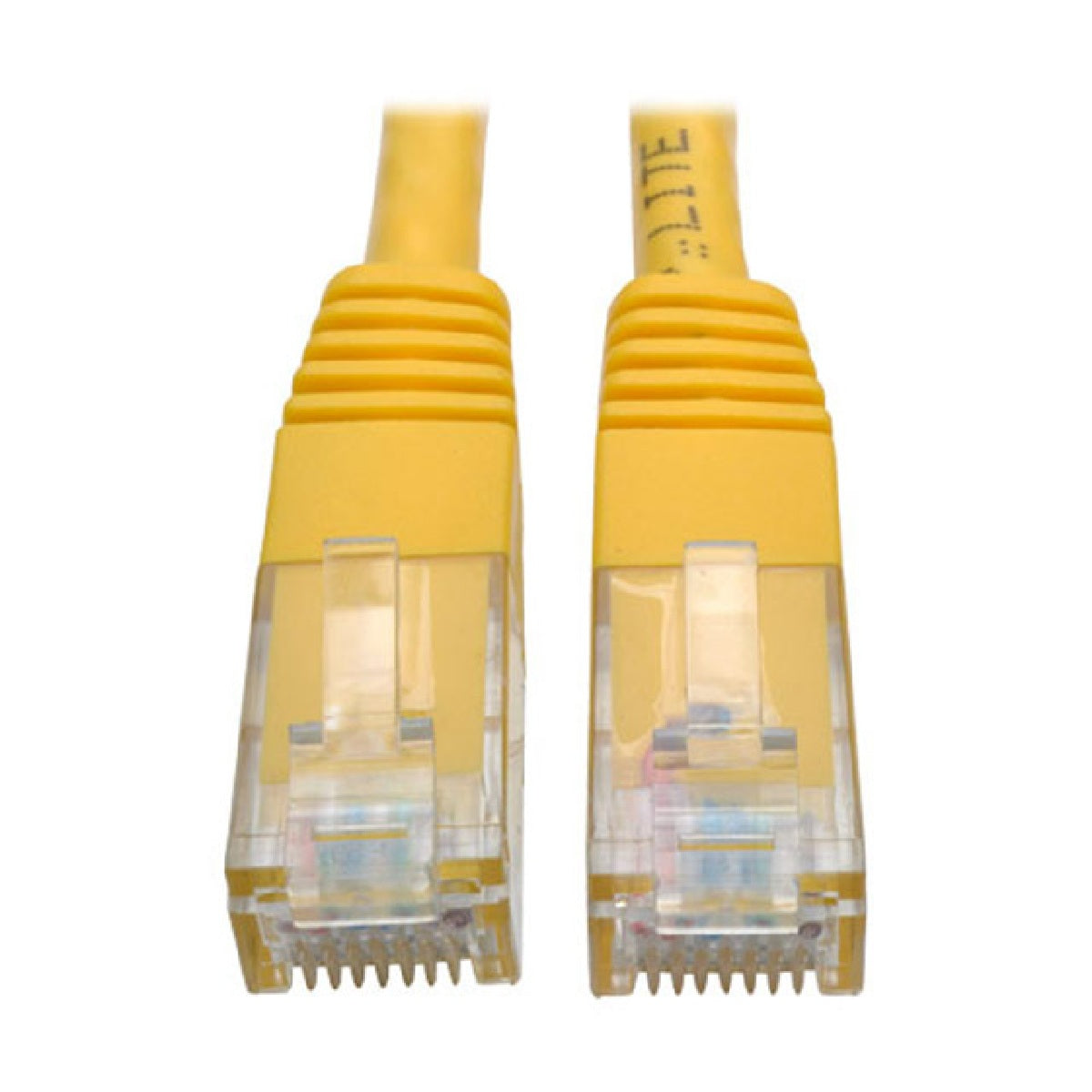 Tripp Lite N200-010-YW Cat6 Cat5e Gigabit Molded Patch Cable