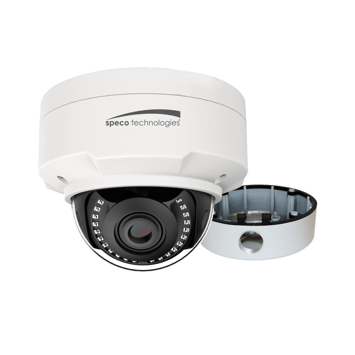 Speco Technologies O2VLD8 2MP Outdoor Network Dome Camera with Night Vision & 2.8-12mm Lens