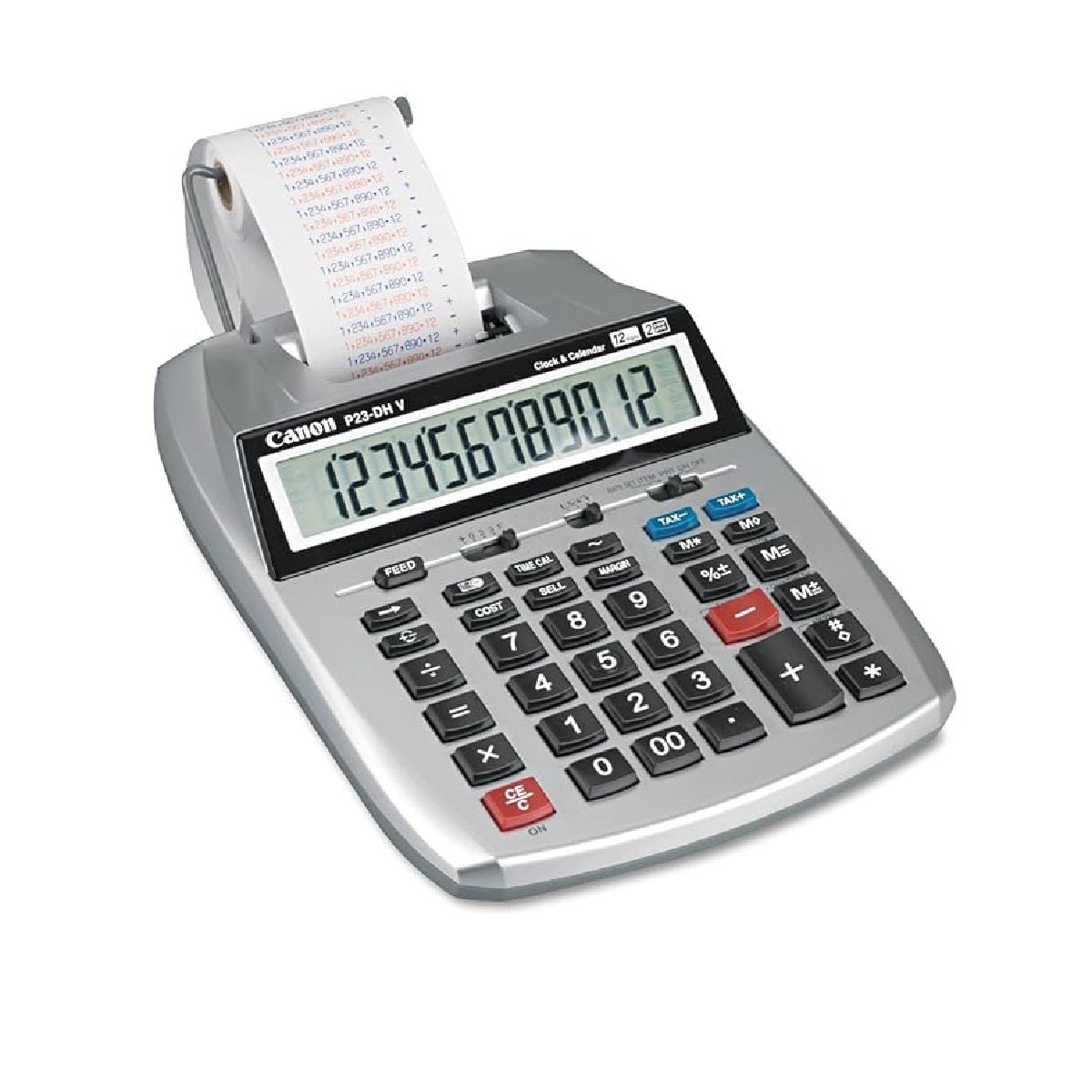 Canon P23-DH V 2 color mini-Desktop Printing Calculator