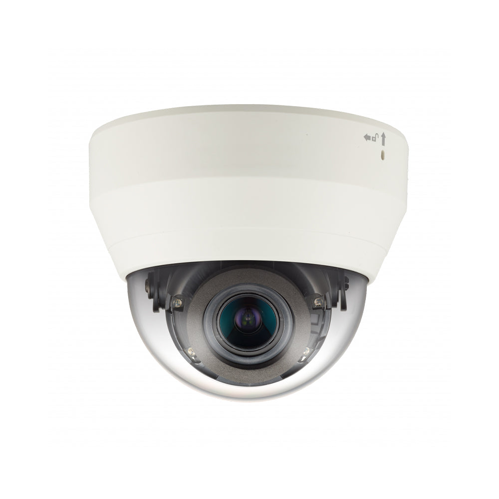 Hanwha Vision QND-7080R 4 Megapixel Network IR Dome Camera, 2.8-12mm Lens