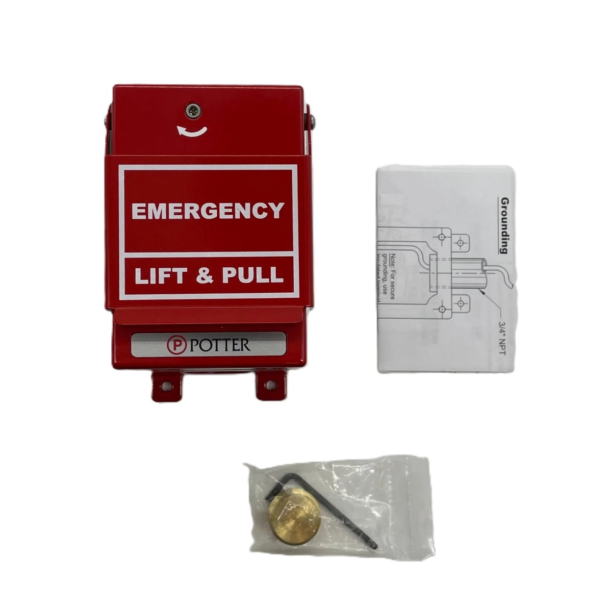 RSG RMS-6T-EXP Explosion & Weather Proof Fire Alarm Pull Stations