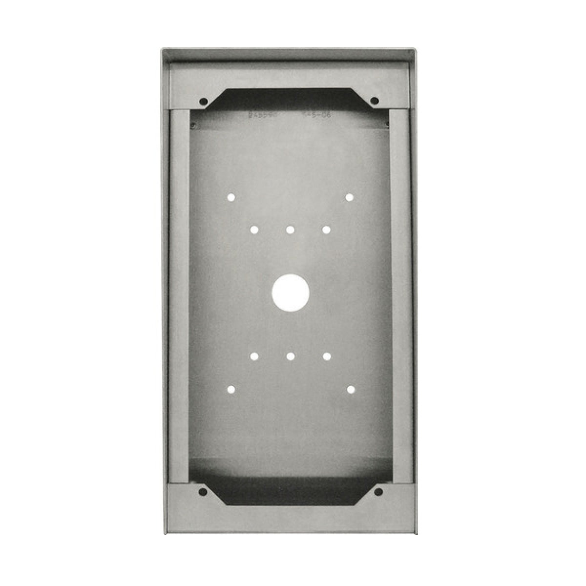 Aiphone SBX-ISDVFRA Stainless Steel Surface Mount Box for Audio/Video Door Stations_x000D_